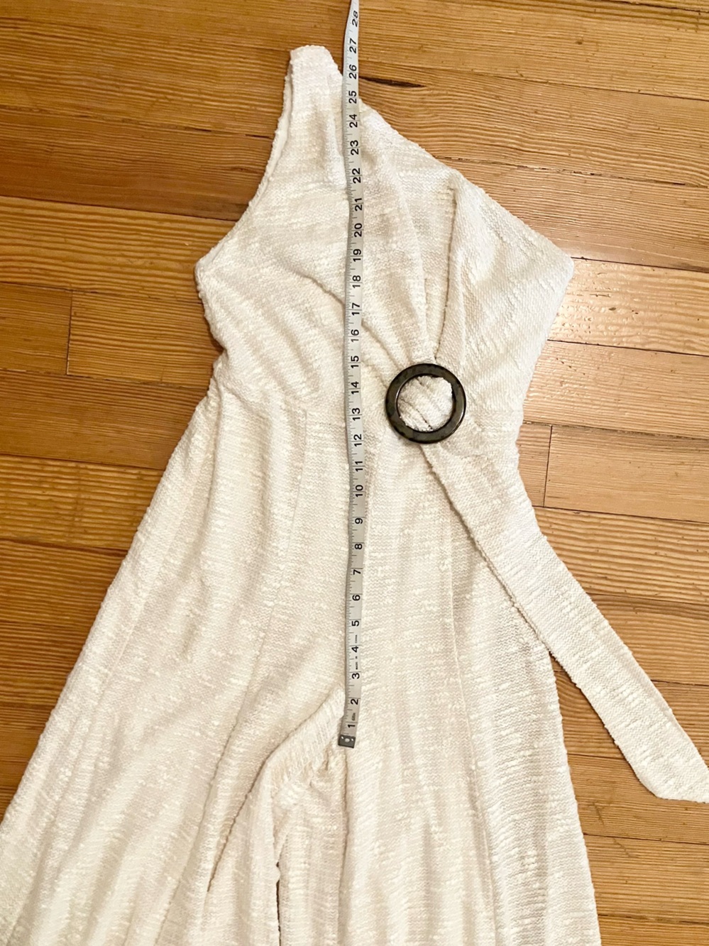 NWOT Shona Joy Ortiz Jumpsuit in Cream Sz 2 - Picture 10 of 15
